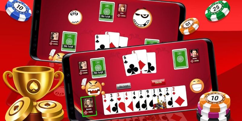 66vn tai game danh bai tien len mien nam ve may tinh